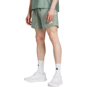 imageadidas Mens Own The Run ShortSilver Green