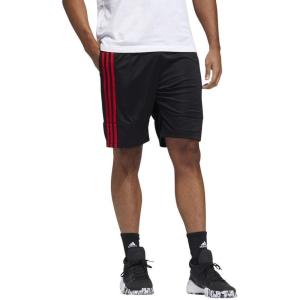 imageadidas Mens Running Response ShortBlackScarletScarlet