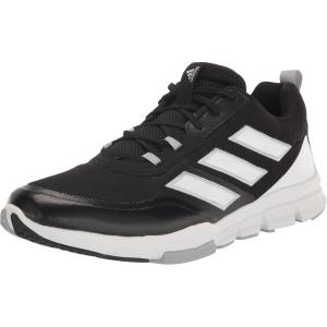 imageadidas Mens Speed Trainer 5 Baseball ShoesCore BlackWhiteSilver Metallic