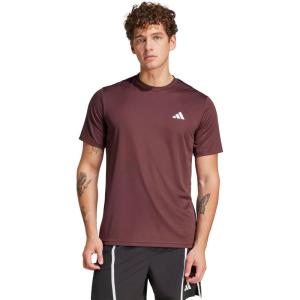 imageadidas Mens Train Essentials TShirtAurora RubyWhite