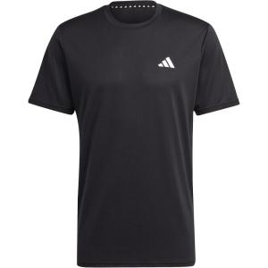 imageadidas Mens Train Essentials TShirtBlackWhite