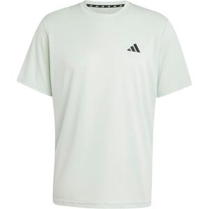 imageadidas Mens Train Essentials TShirtLinen GreenBlack