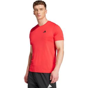 imageadidas Mens Train Essentials TShirtLucid RedBlack