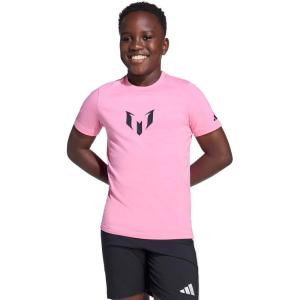 imageadidas Unisex Kids Messi TShirtEasy PinkName  Number