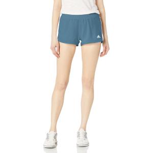 imageadidas Womens 3Stripes Woven Shorts LegendAltered Blue