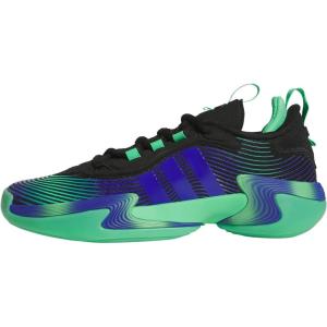 imageadidas Womens Exhibit Select 20 Pro Basketball ShoesBlackSemi Screaming GreenLucid Blue