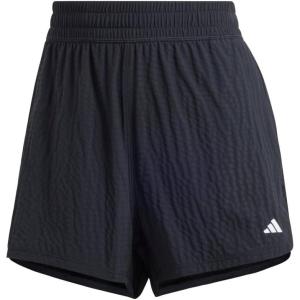 imageadidas Womens Pacer Training 3Stripes Woven HighRise ShortsBlackBlack