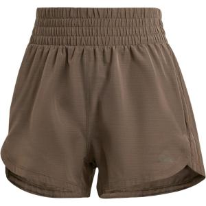 imageadidas Womens Pacer Training 3Stripes Woven HighRise ShortsShadow OliveShadow Olive