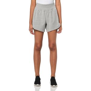 imageadidas Womens Pacer Training 3Stripes Woven HighRise ShortsSolid Grey
