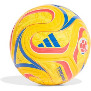 imageadidas unisexadult Fifa World Cup 26 Trionda Mini Soccer BallYellowSemi Lucid RedGlory BlueColombia
