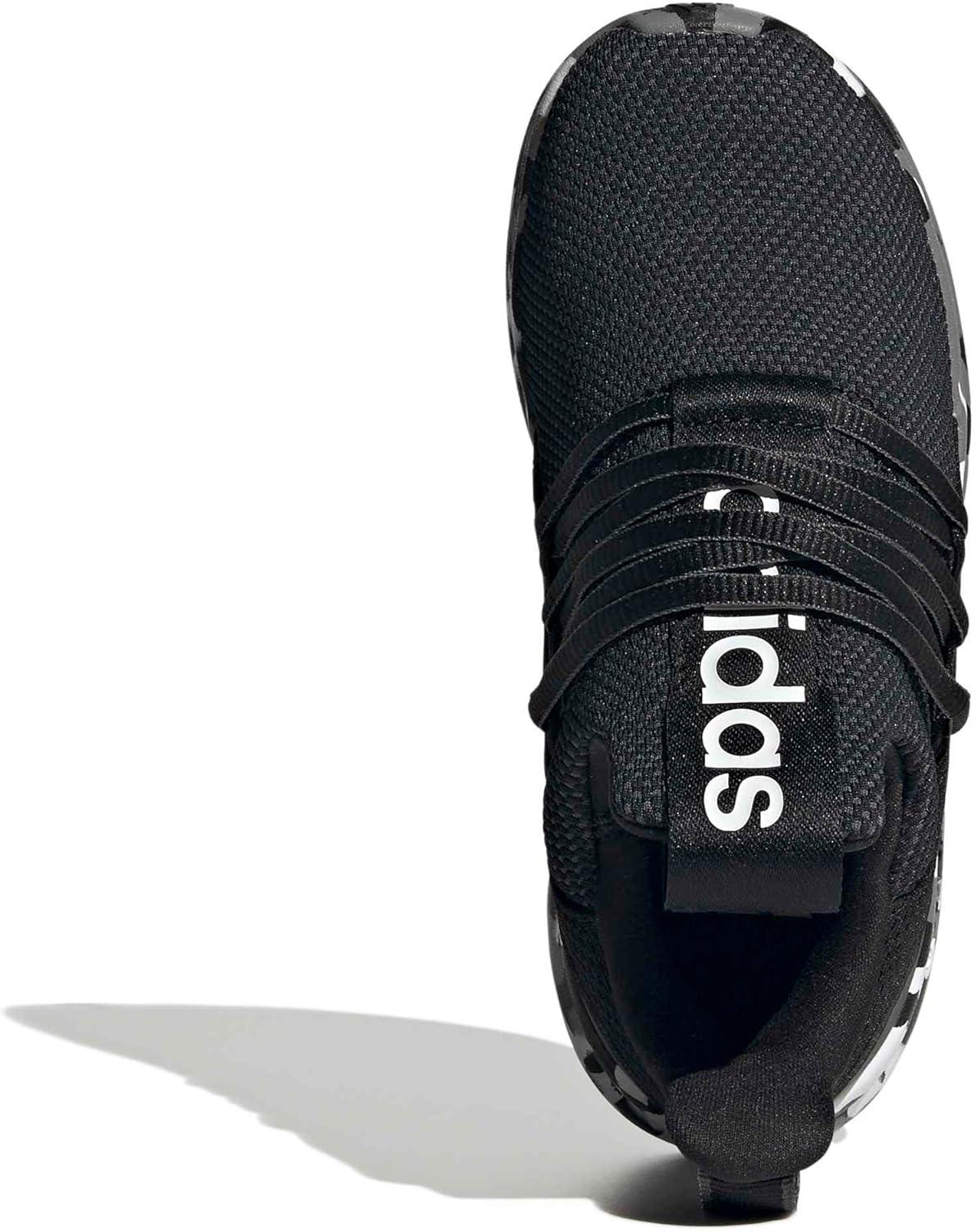 imageAdidas UnisexChild Lite Racer Adapt 70 SneakerBlackBlackGrey