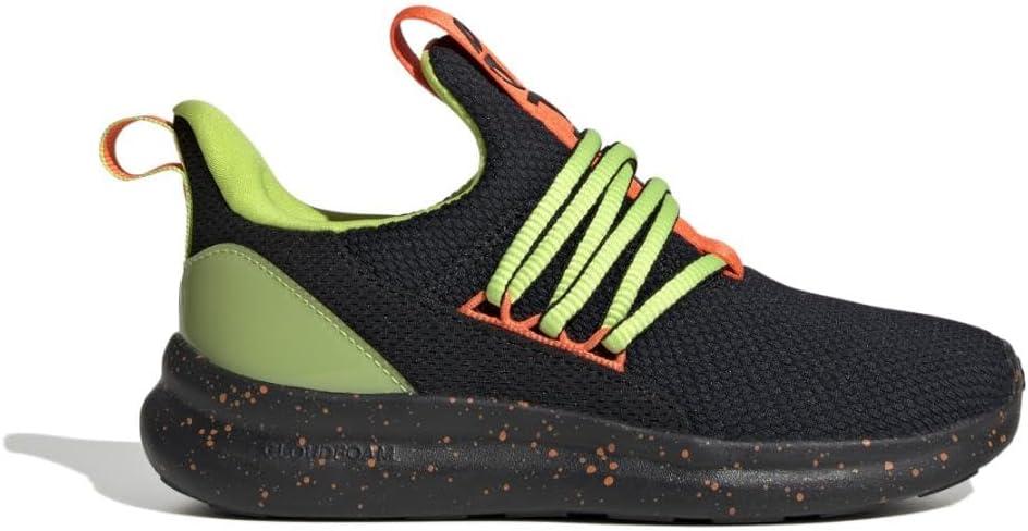 imageAdidas UnisexChild Lite Racer Adapt 70 SneakerBlackImpact OrangeSolar Slime