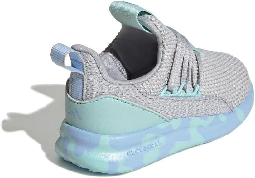 imageAdidas UnisexChild Lite Racer Adapt 70 SneakerBlueGreySemi Flash Aqua
