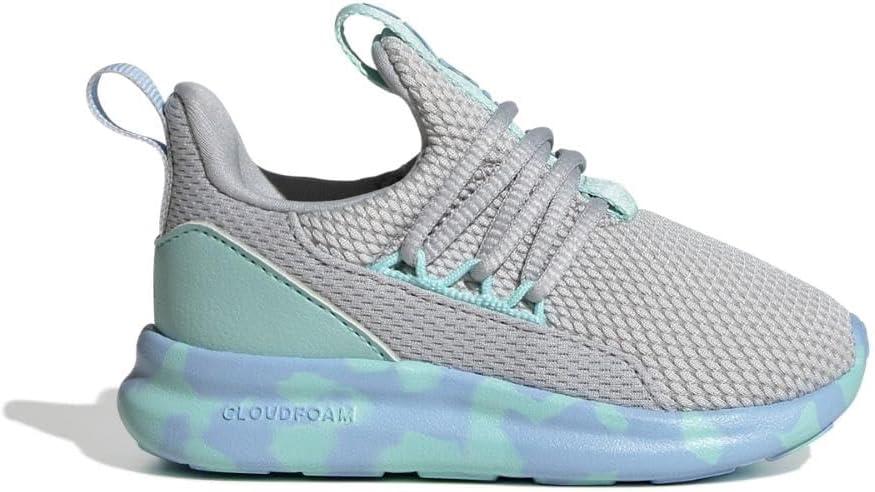 imageAdidas UnisexChild Lite Racer Adapt 70 SneakerBlueGreySemi Flash Aqua