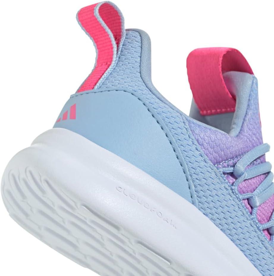 imageAdidas UnisexChild Lite Racer Adapt 70 SneakerBlueLucid PinkWhite