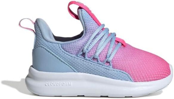 imageAdidas UnisexChild Lite Racer Adapt 70 SneakerBlueLucid PinkWhite