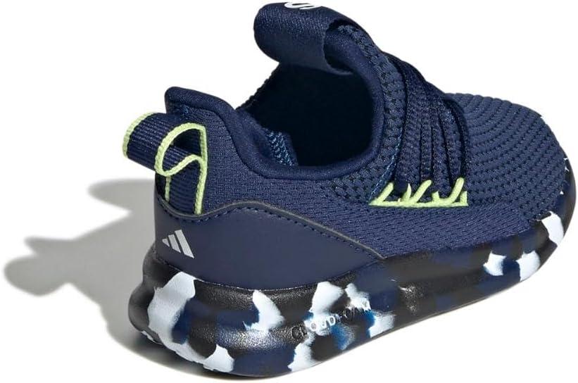 imageAdidas UnisexChild Lite Racer Adapt 70 SneakerDark BlueWhitePulse Lime