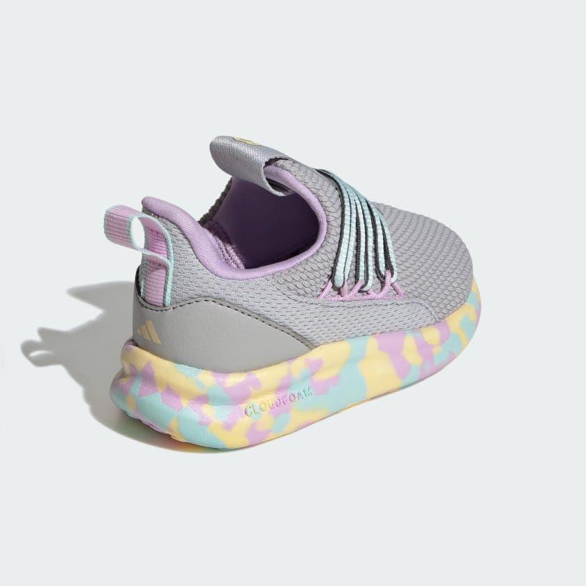 imageAdidas UnisexChild Lite Racer Adapt 70 SneakerGreySemi Flash AquaBliss Lilac