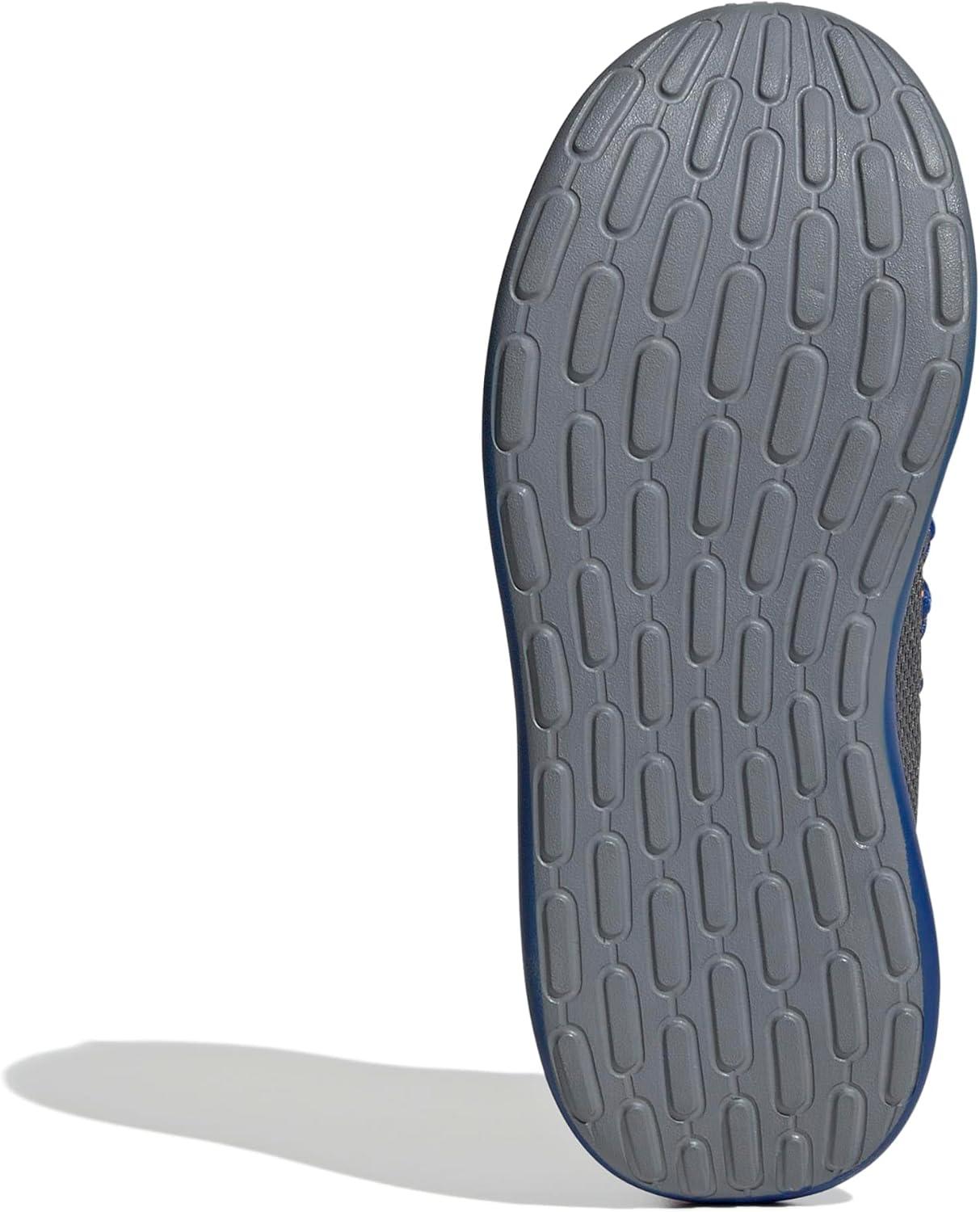 imageAdidas UnisexChild Lite Racer Adapt 70 SneakerGreyTeam Royal BlueCrew Orange