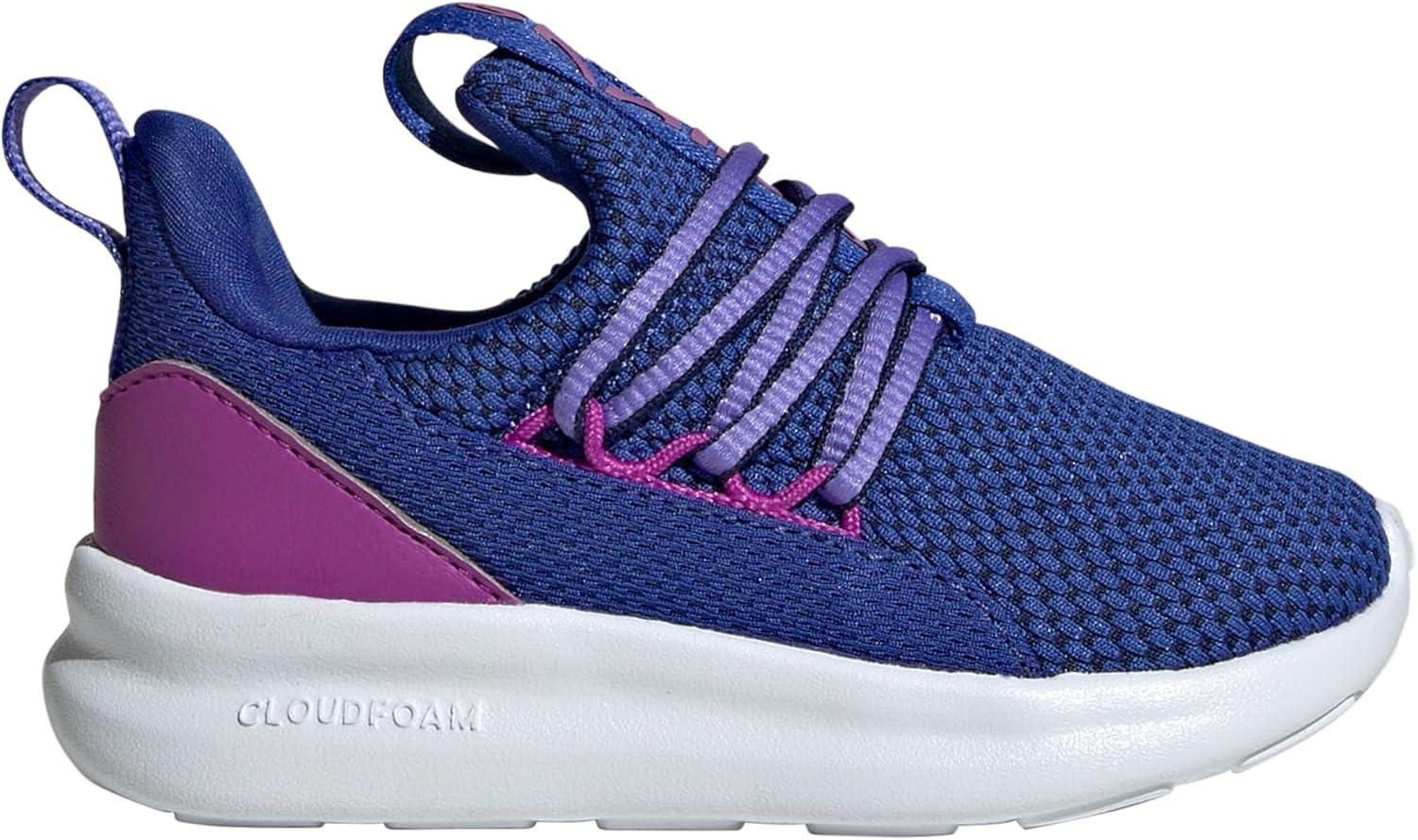 imageAdidas UnisexChild Lite Racer Adapt 70 SneakerSemi Lucid BluePurple BurstCobalt Blue