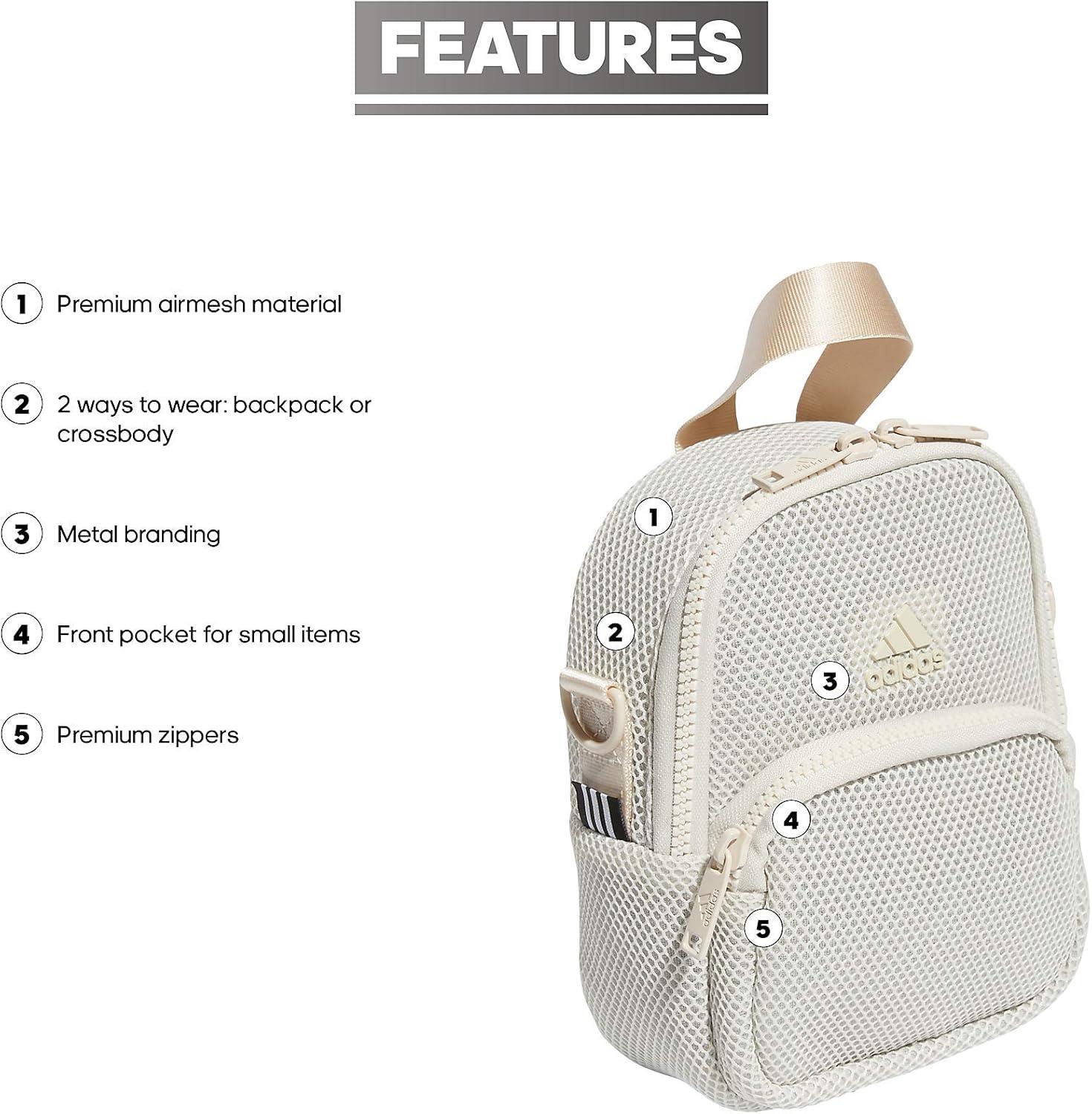 imageadidas Airmesh Mini BackpackAlumina Beige
