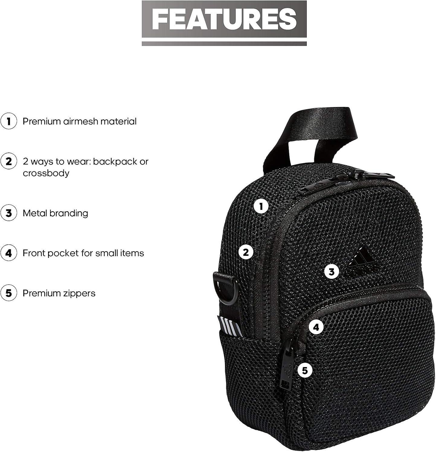 imageadidas Airmesh Mini BackpackBlack