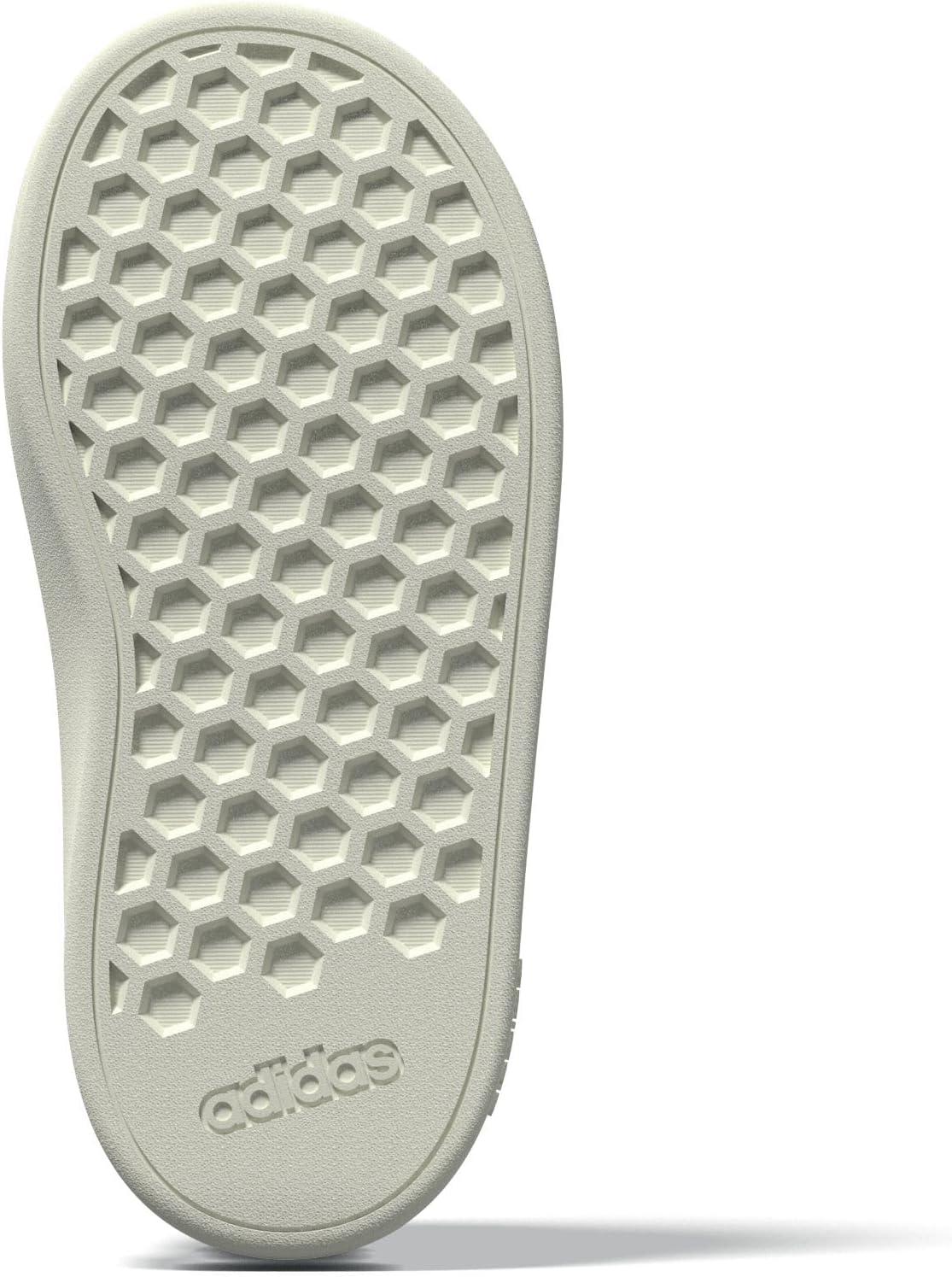 imageadidas BabyBoys Grand Court 20 Elastic Lace ampamp Strap SneakerPure RubyWhiteBright Royal