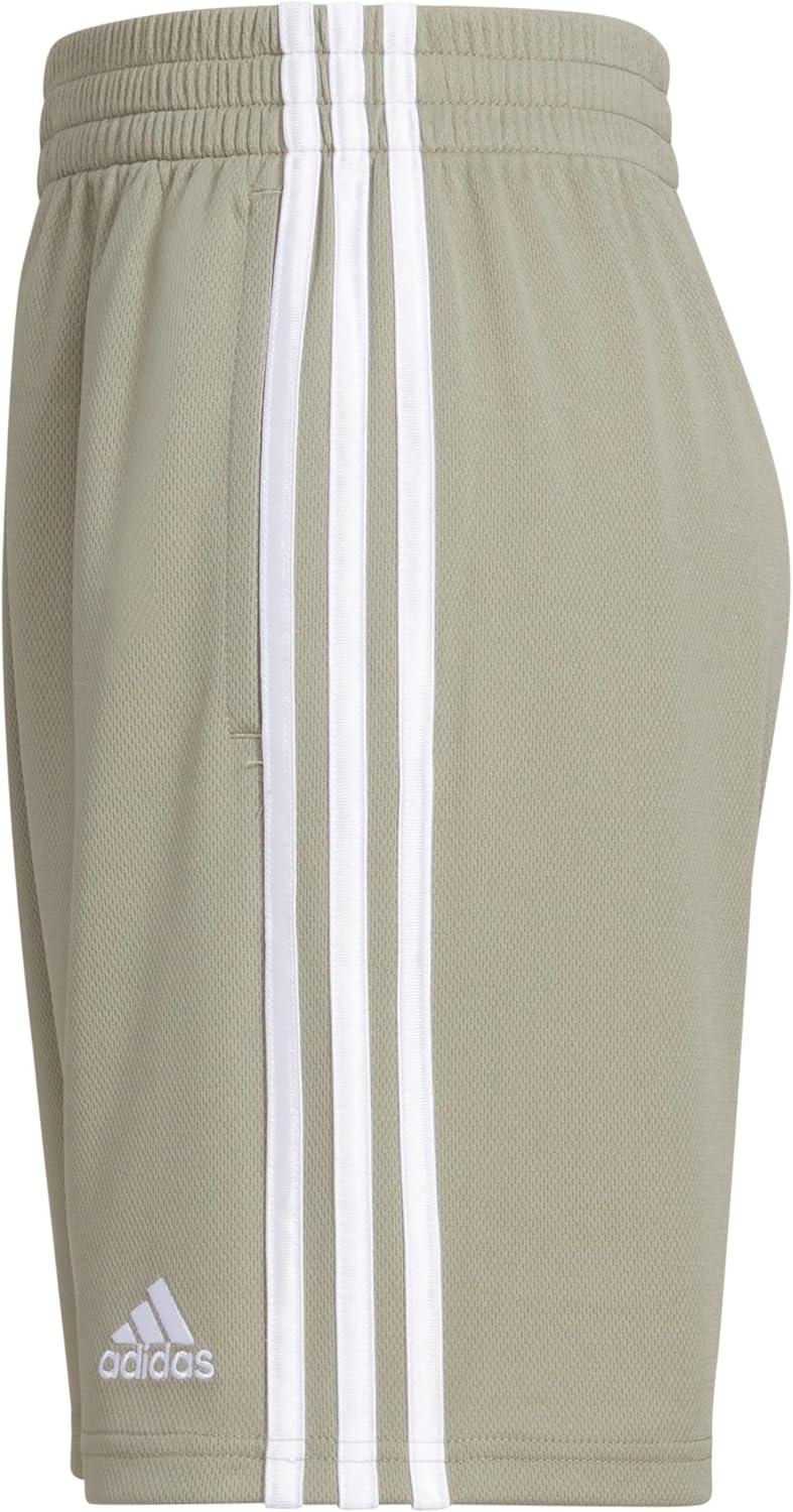 imageadidas Boys Classic 3Stripes ShortsLight Grey