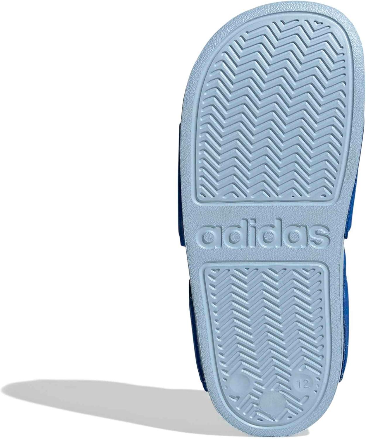 imageadidas Kids Adilette Slide SandalsBright RoyalWhiteClear Sky