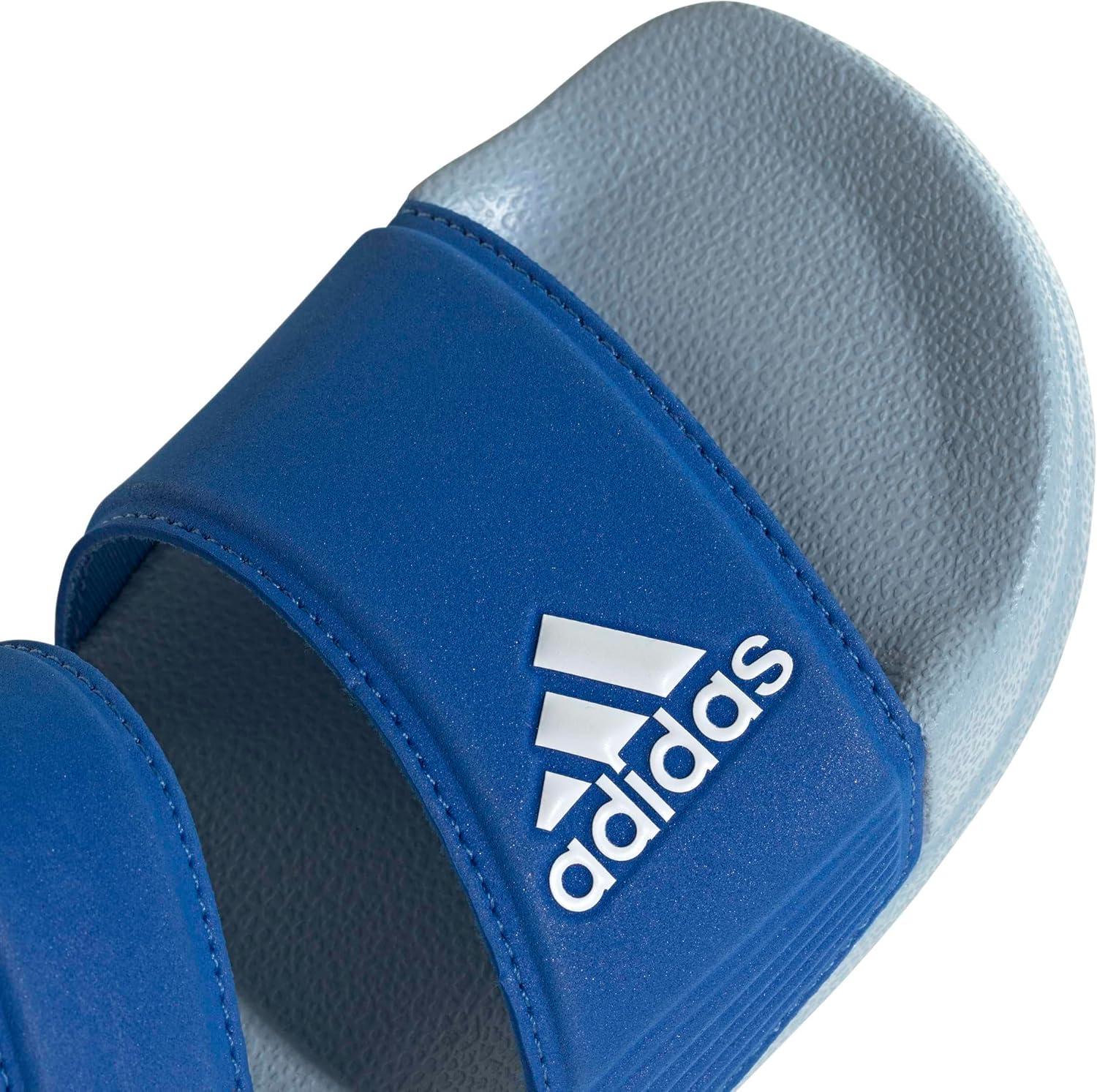imageadidas Kids Adilette Slide SandalsBright RoyalWhiteClear Sky