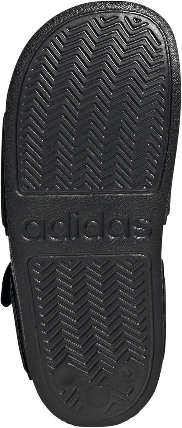 imageadidas Kids Adilette Slide SandalsCore BlackWhiteCore Black