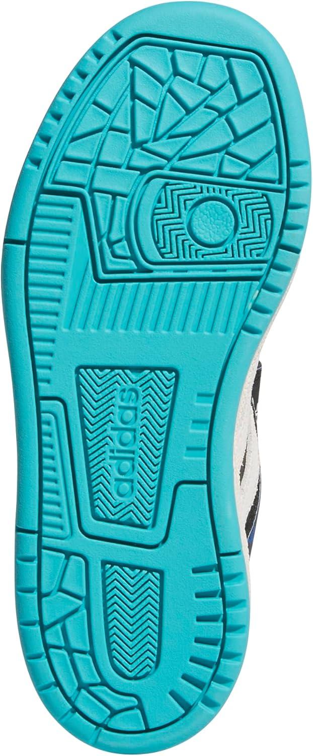 imageadidas Kids Break Start Hook ampamp Loop ShoeBlackWhiteBright Royal