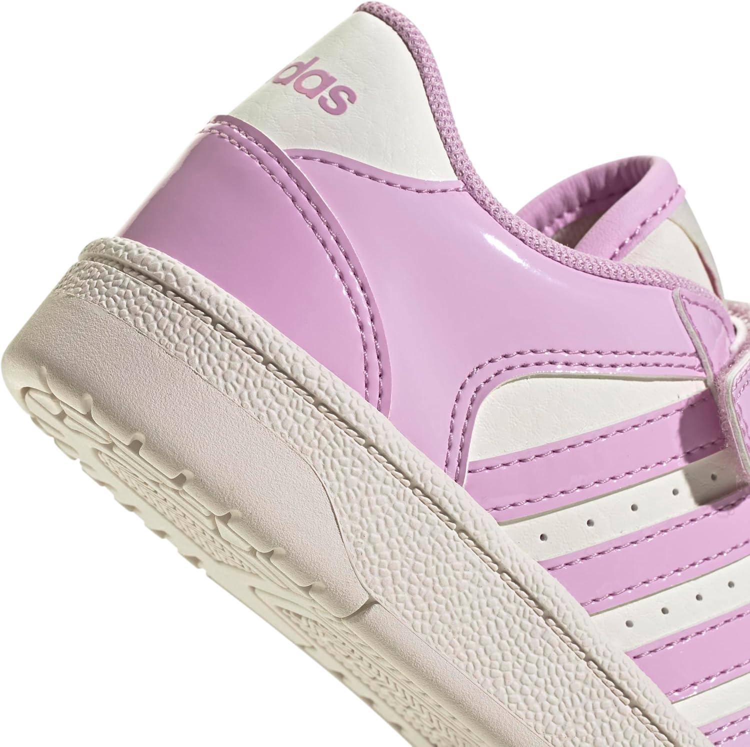 imageadidas Kids Break Start Hook ampamp Loop ShoeBliss LilacBliss LilacWhite