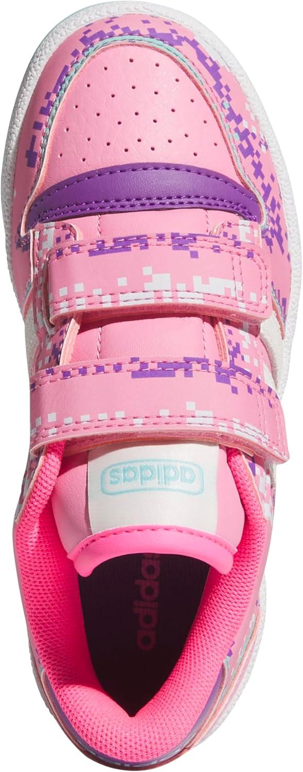 imageadidas Kids Break Start Hook ampamp Loop ShoeBliss PinkWhiteSupplier Colour