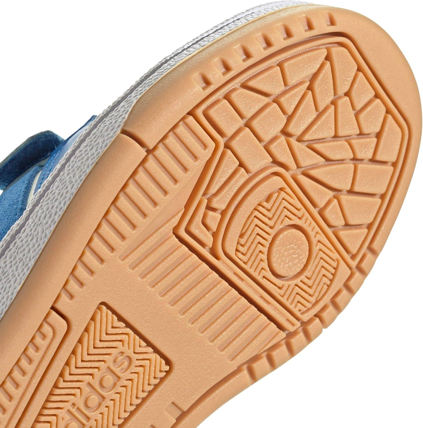 imageadidas Kids Break Start Hook ampamp Loop ShoeBluebirdBluebirdCloud White