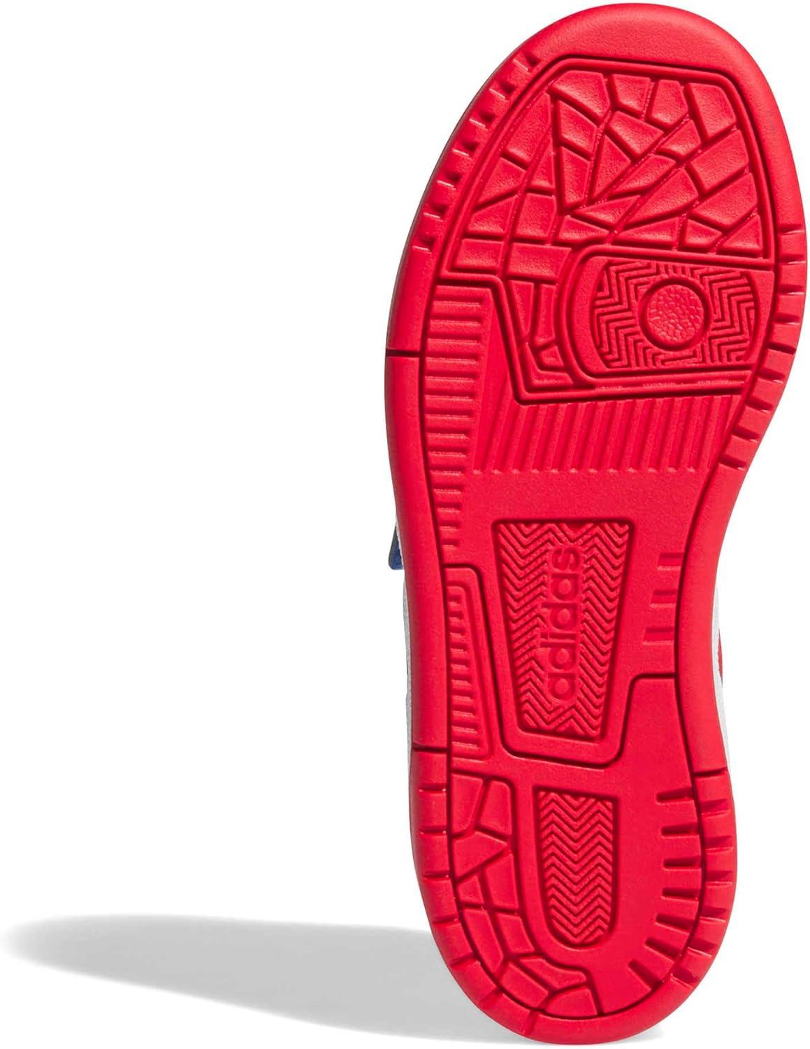 imageadidas Kids Break Start Hook ampamp Loop ShoeLucid Ray BluePure RubyWhite