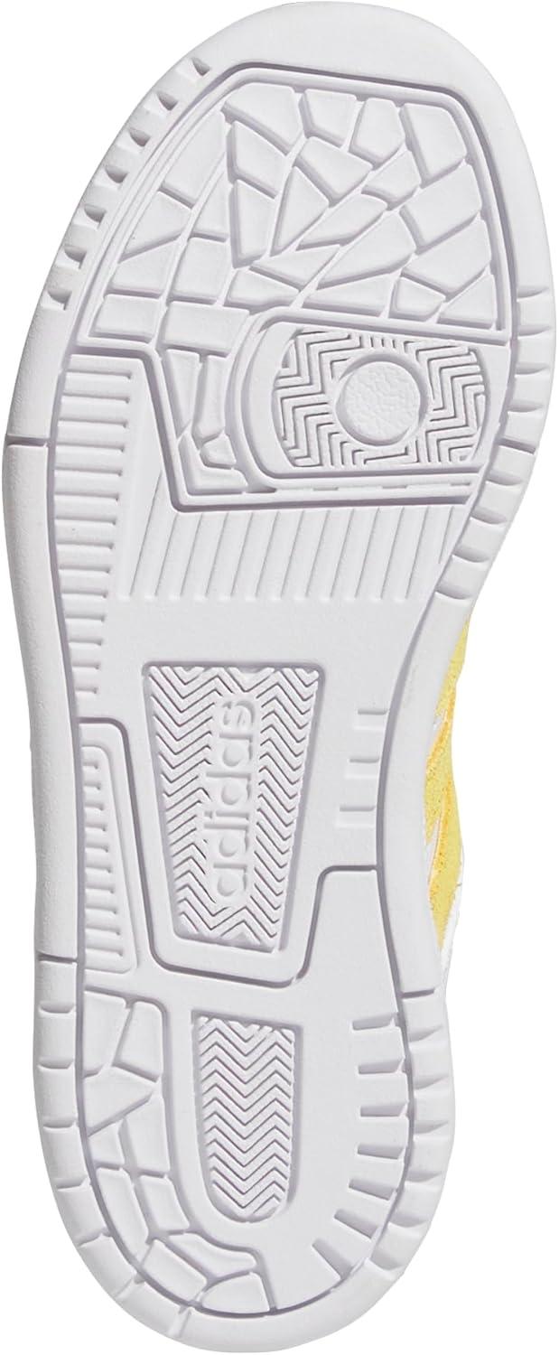 imageadidas Kids Break Start Hook ampamp Loop ShoeWhiteBold GoldWhite