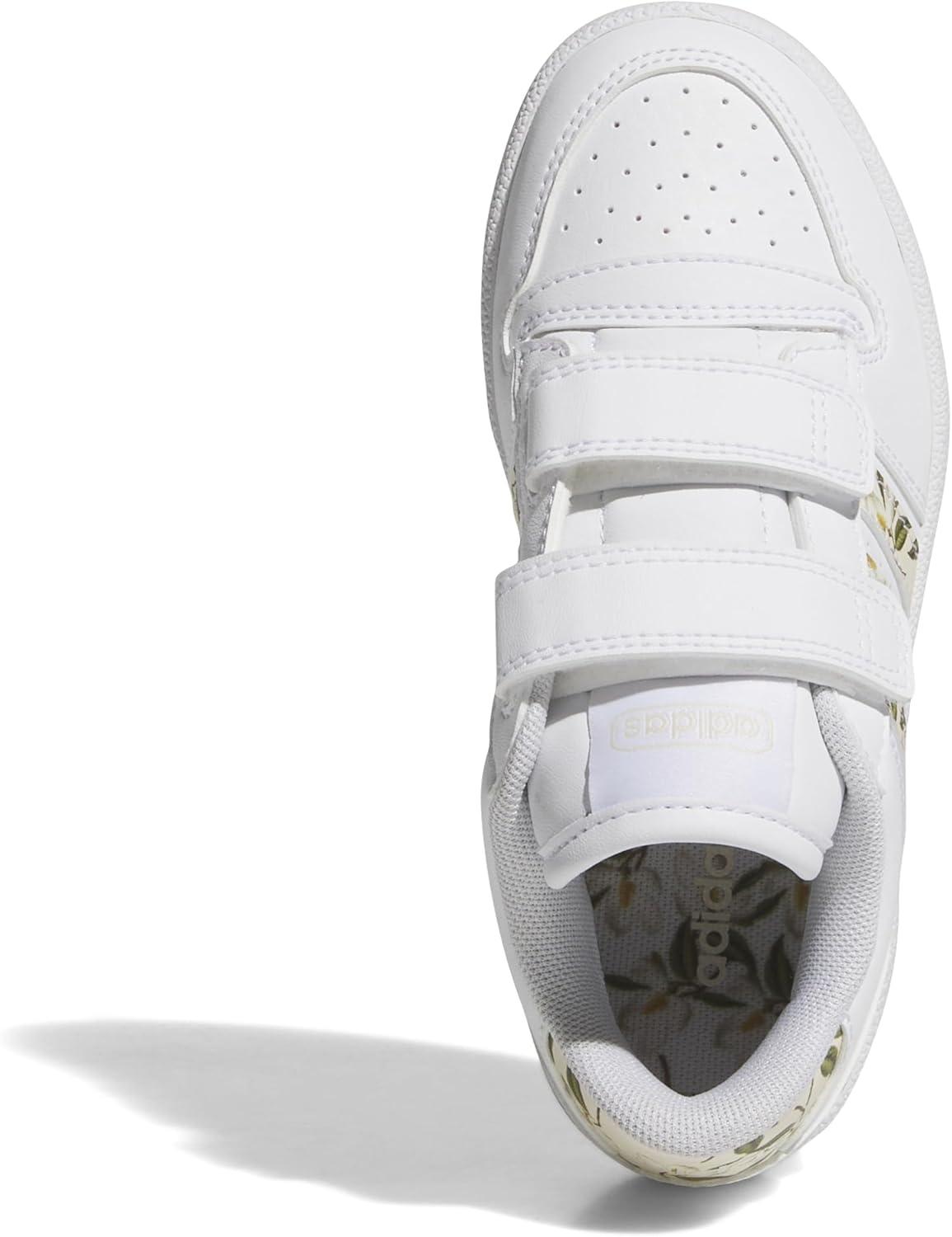 imageadidas Kids Break Start Hook ampamp Loop ShoeWhiteCream WhiteWhite