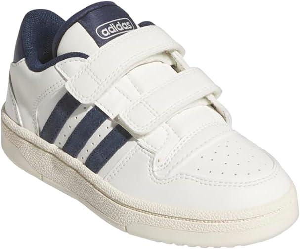 imageadidas Kids Break Start Hook ampamp Loop ShoeWhiteNight IndigoOff White