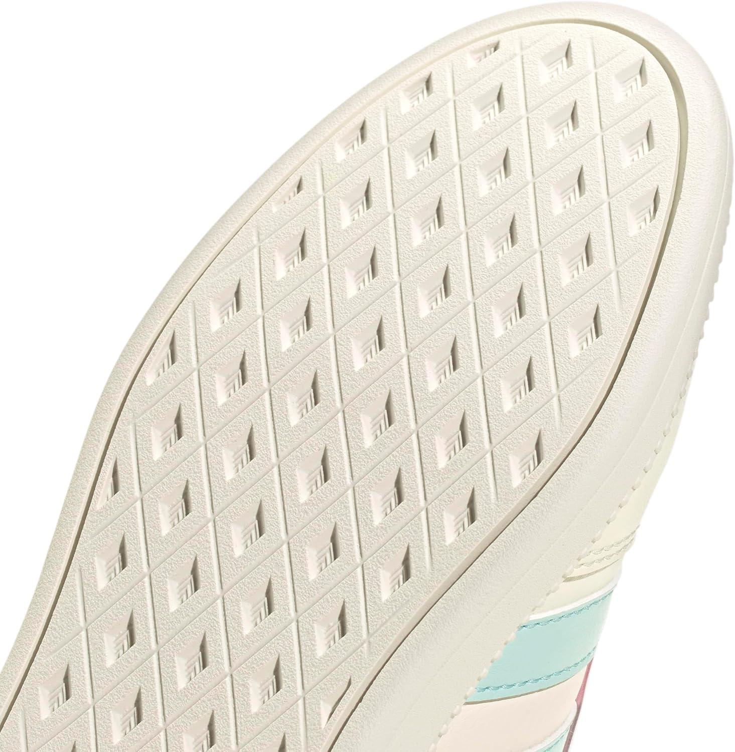 imageadidas Kids Breaknet Sleek ShoesOff WhiteSemi Flash AquaClear Pink