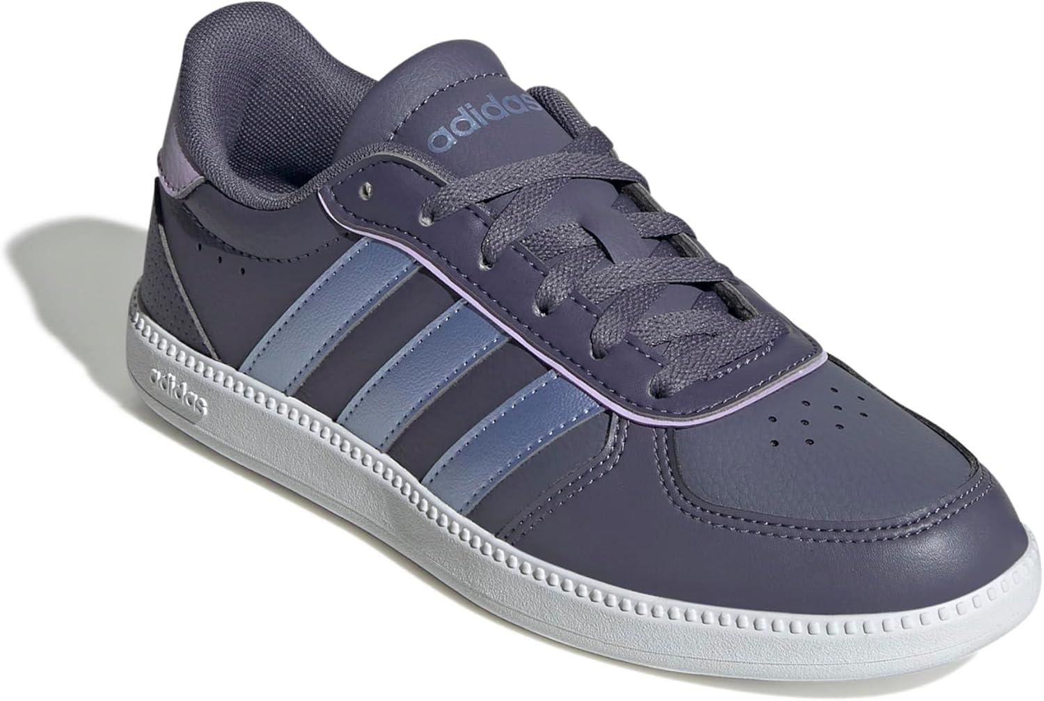imageadidas Kids Breaknet Sleek ShoesPreloved VioletBlue Spark MetPowder Plum