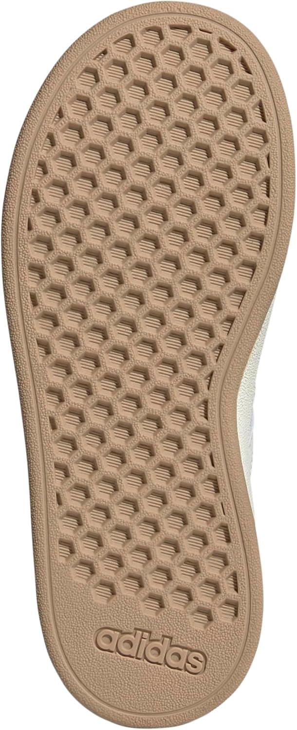imageadidas Kids Grand Court 20 Elastic Lace ampamp Strap ShoesBright RoyalIvoryWarm Sandstone