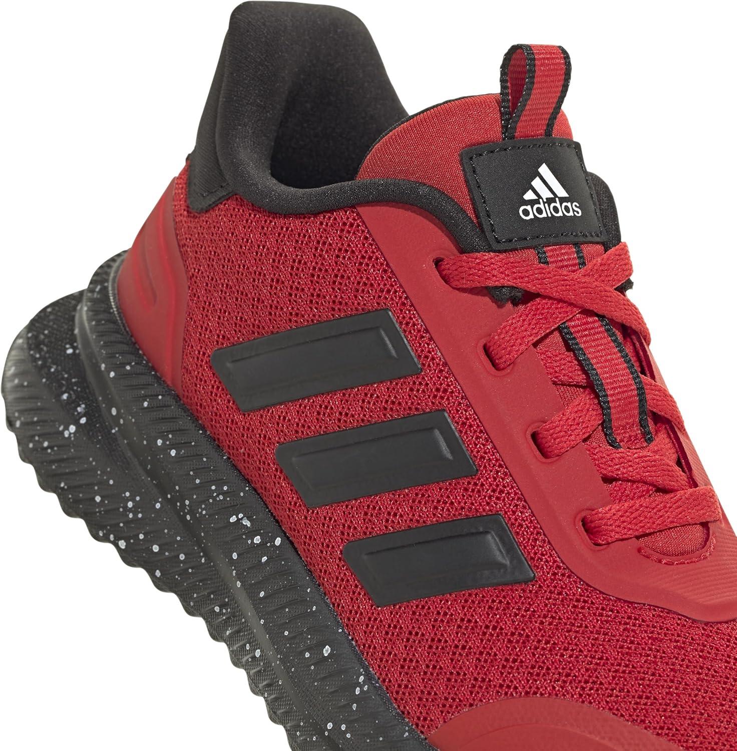 imageadidas Kids XPLR Path Elastic Lace ampamp Strap ShoesBetter ScarletBlackWhite
