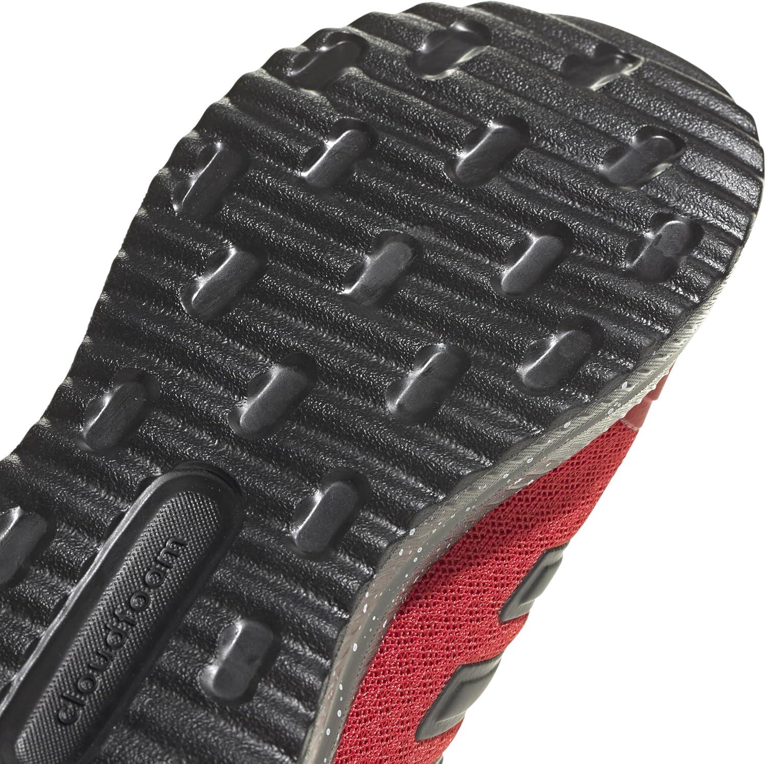 imageadidas Kids XPLR Path Elastic Lace ampamp Strap ShoesBetter ScarletBlackWhite