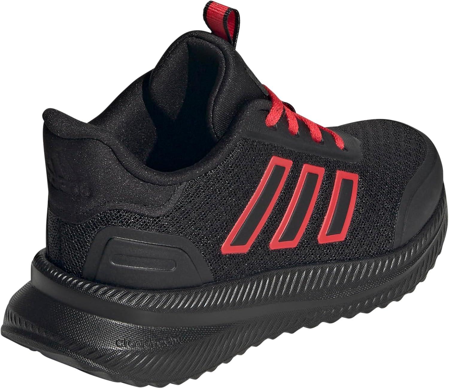 imageadidas Kids XPLR Path Elastic Lace ampamp Strap ShoesBlackPure RubyBlack