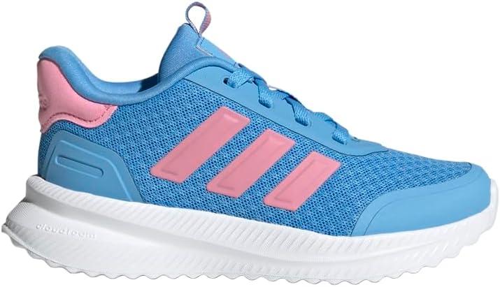imageadidas Kids XPLR Path Elastic Lace ampamp Strap ShoesBlue BurstBliss PinkWhite