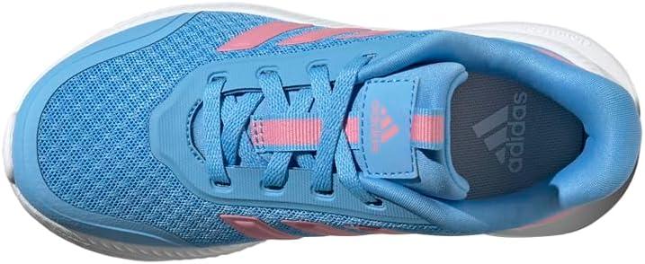 imageadidas Kids XPLR Path Elastic Lace ampamp Strap ShoesBlue BurstBliss PinkWhite