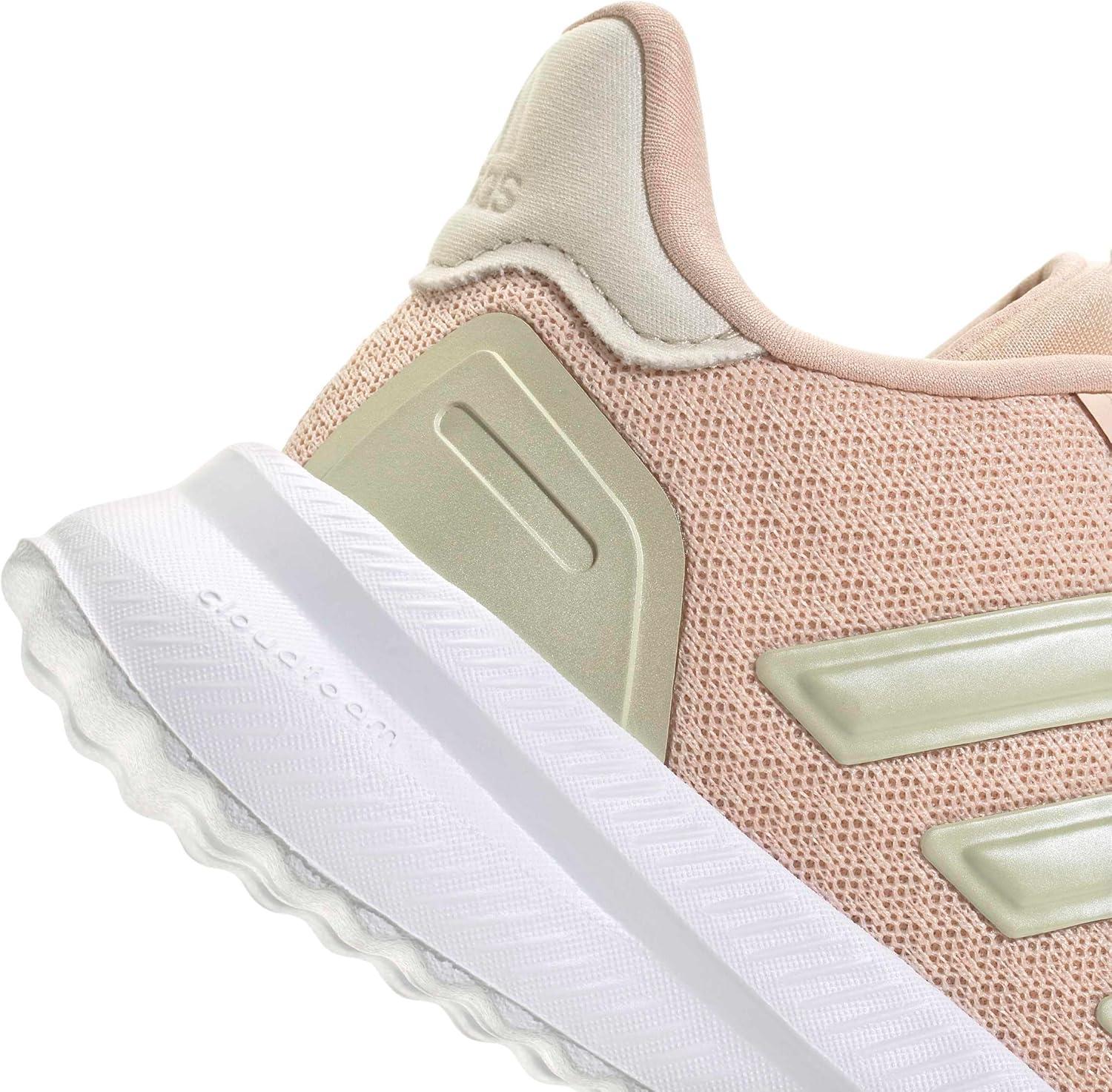 imageadidas Kids XPLR Path Elastic Lace ampamp Strap ShoesBlush PinkIce Gold MetallicWonder White