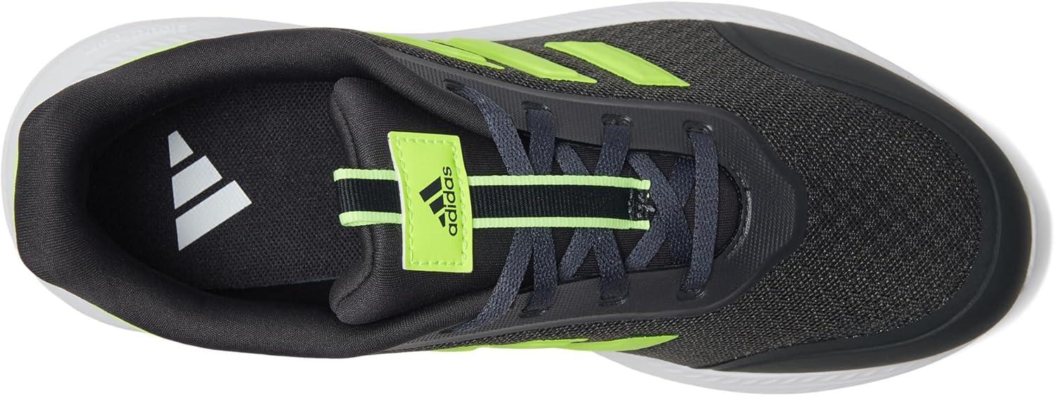 imageadidas Kids XPLR Path Elastic Lace ampamp Strap ShoesCarbonLucid LemonWhite