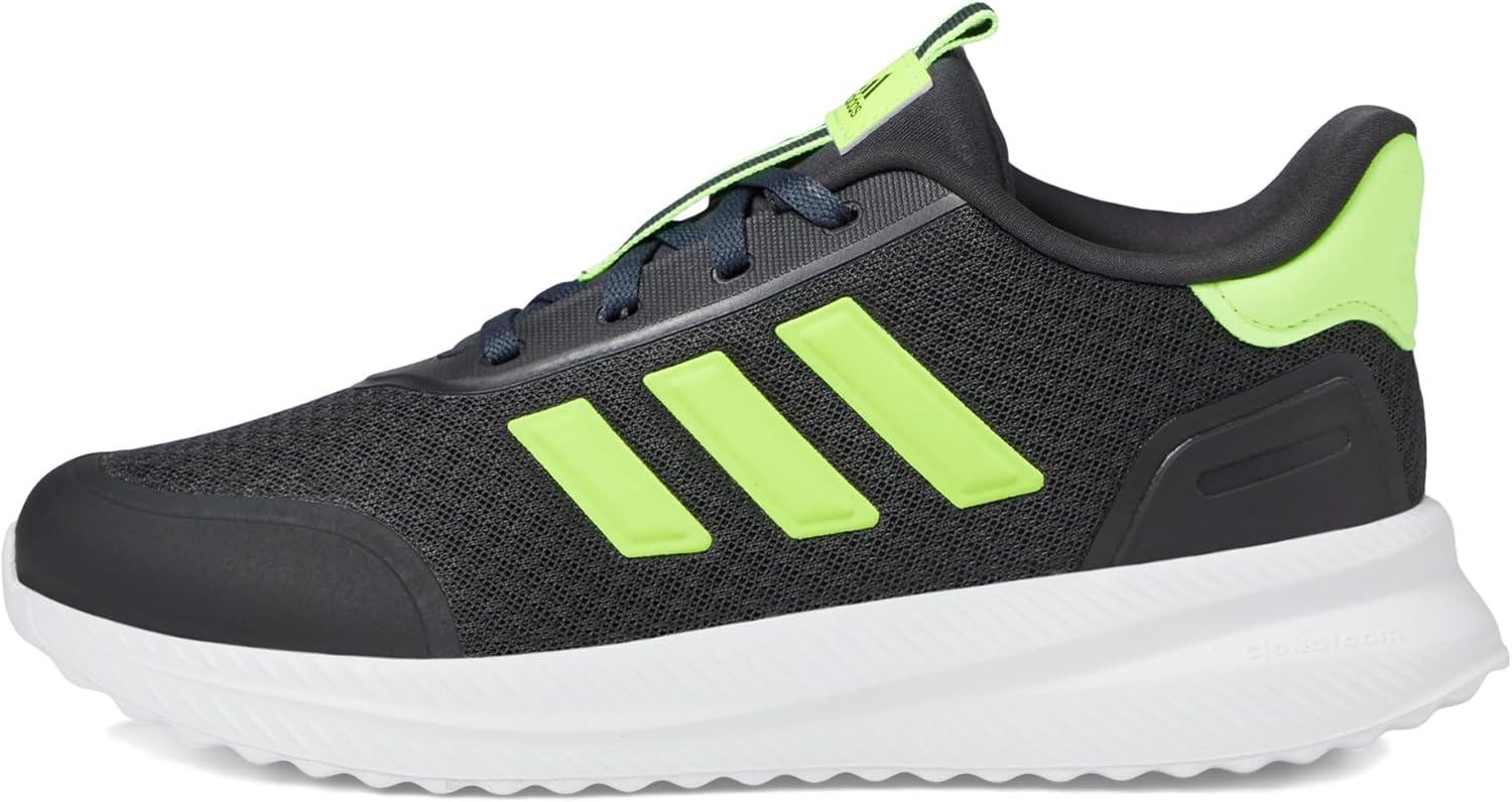 imageadidas Kids XPLR Path Elastic Lace ampamp Strap ShoesCarbonLucid LemonWhite